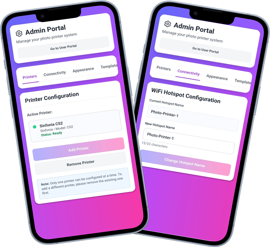 SwiftCast admin portal